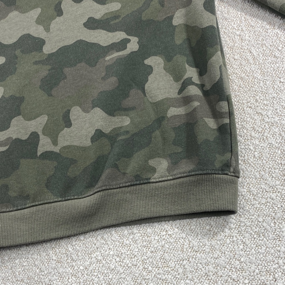 Classic Green Camo Crewneck Sweater - kids Cat & Jack size s6/7 - Picture 14 of 15